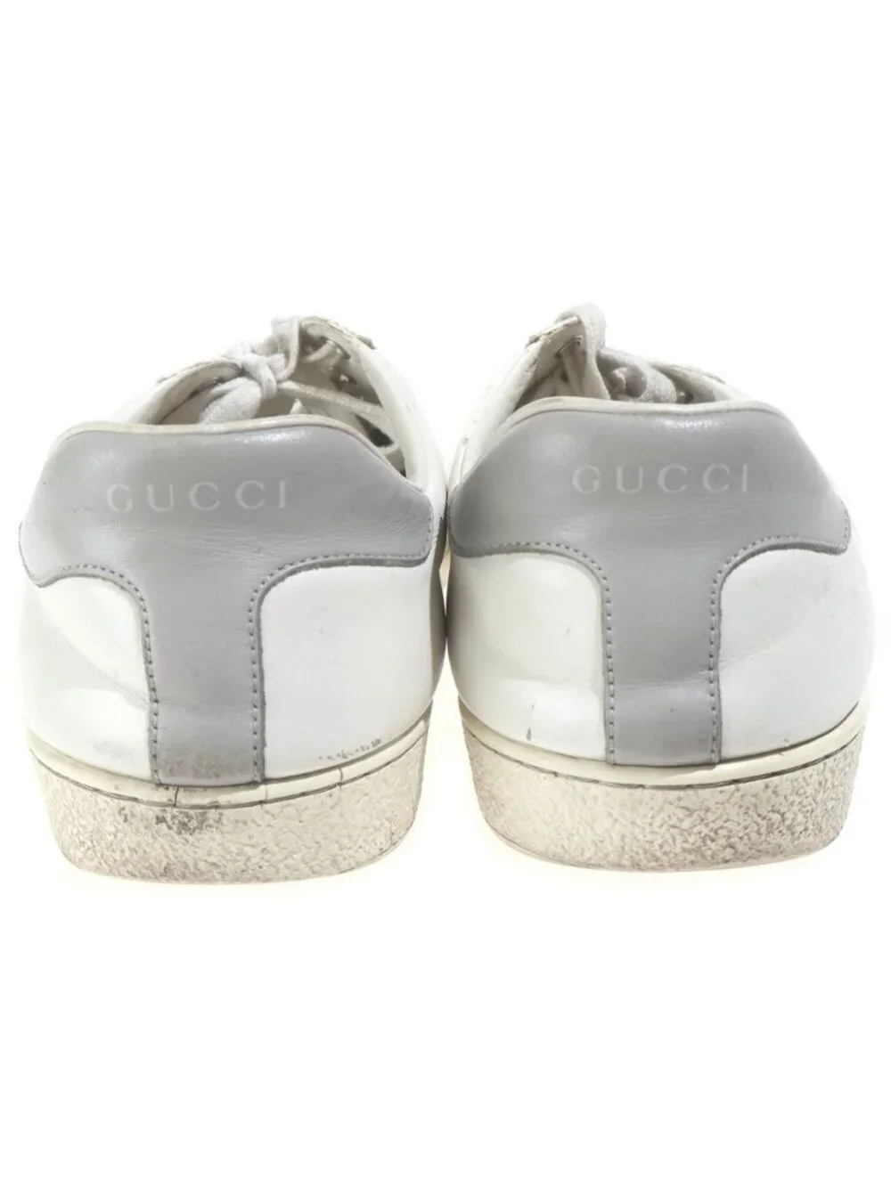 Gucci Ace Interlocking Low Cut Sneakers White 9